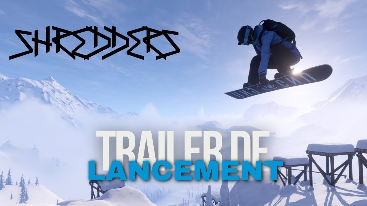 SHREDDERS – Full Ride Edition PS5 – Trailer de lancement