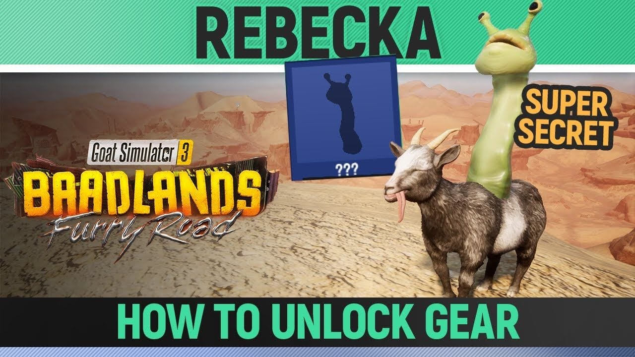 Goat Simulator 3: Baadlands Furry Road - Rebecka - Goat Gear Location