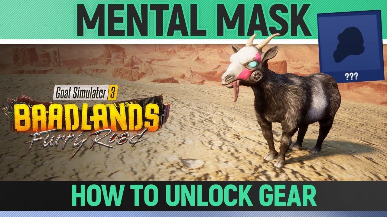 Goat Simulator 3: Baadlands Furry Road - Mental Mask - Goat Gear Location