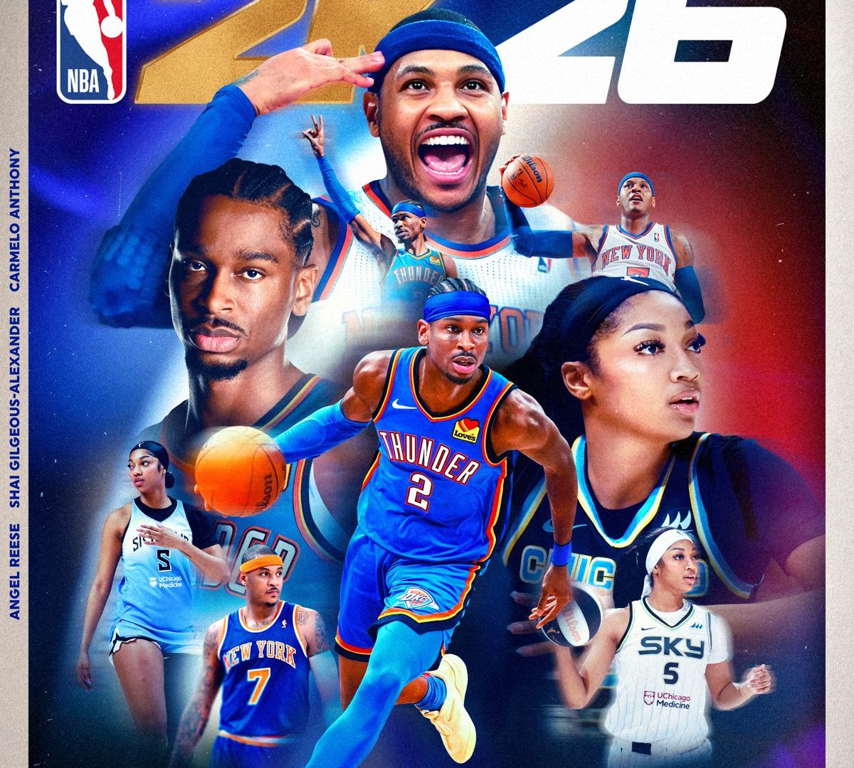 Shai, le MVP, ne sera pas seul sur la jaquette NBA 2K26