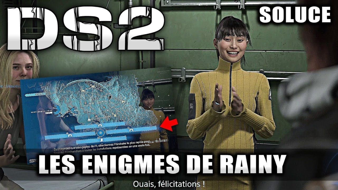 Death Stranding 2 : Solution des ENIGMES & Question de Rainy au Magellan (Soluce)