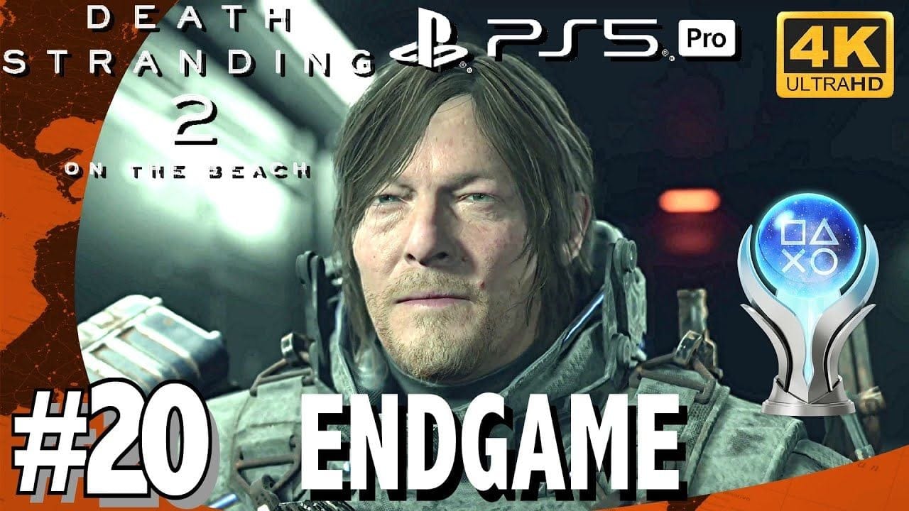 DEATH STRANDING 2 FIN - Épisode 17 Endgame & Trophée PLATINE : M IMPOSSIBLE - L'AVENTURIER ...