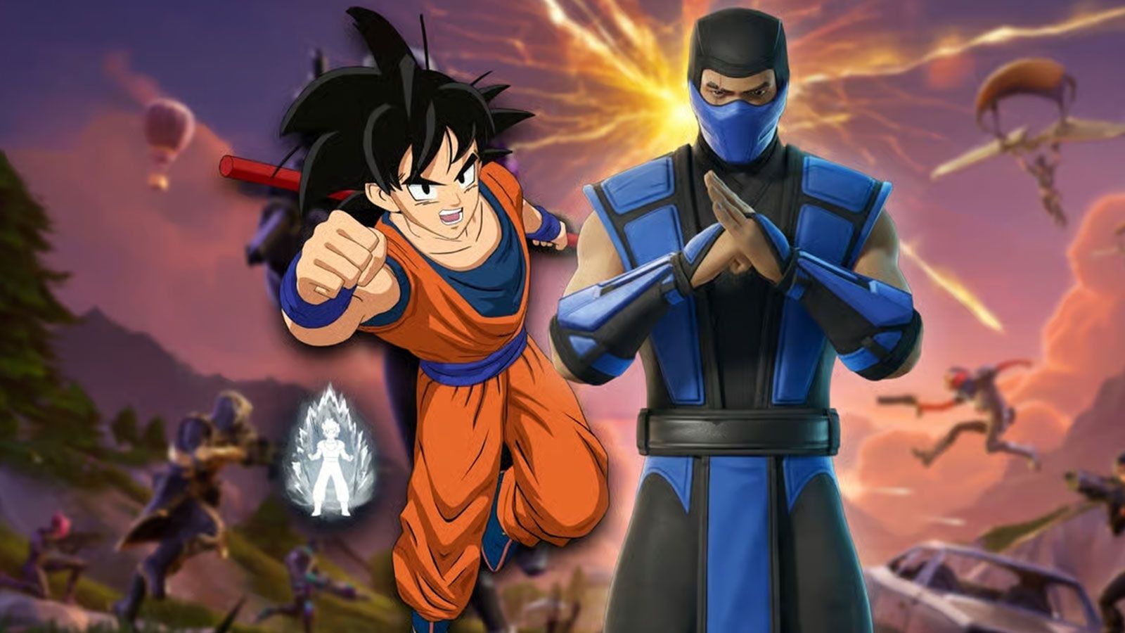 D’énormes crossovers Fortnite fuitent, avec Dragon Ball et JJK - Dexerto