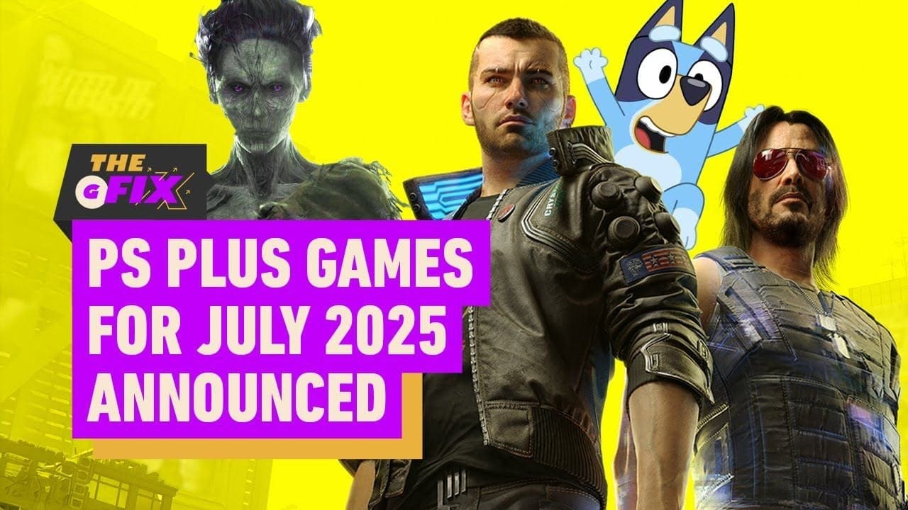 Cyberpunk 2077 Leads PlayStation Plus Game Catalog's July Lineup - IGN Daily Fix