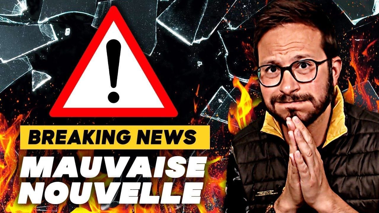 BREAKING NEWS ⚠️ MAUVAISE NOUVELLE 😥
