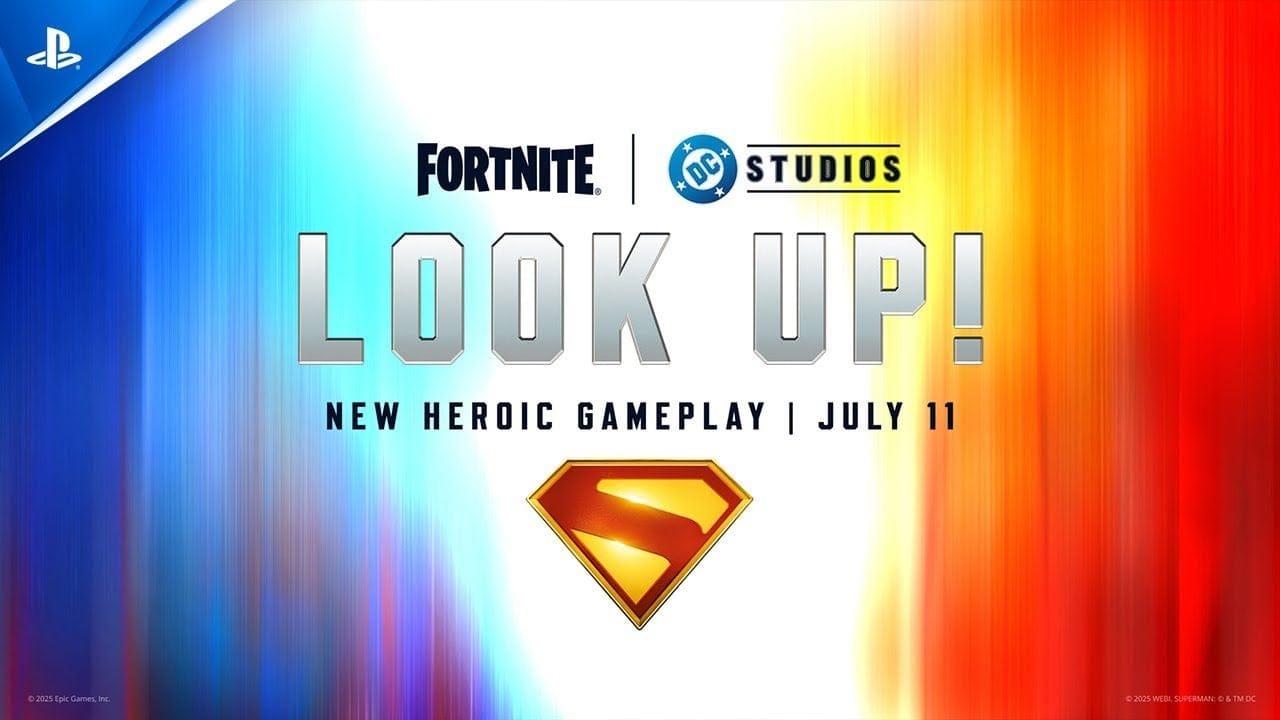 Fortnite - Superman: Look Up! Cinematic Trailer | PS5 & PS4 Games