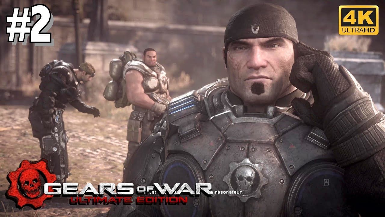 GEARS OF WAR ULTIMATE EDITION - ACTE 2 LA TOMBÉE DE LA NUIT #2 4K Ultra