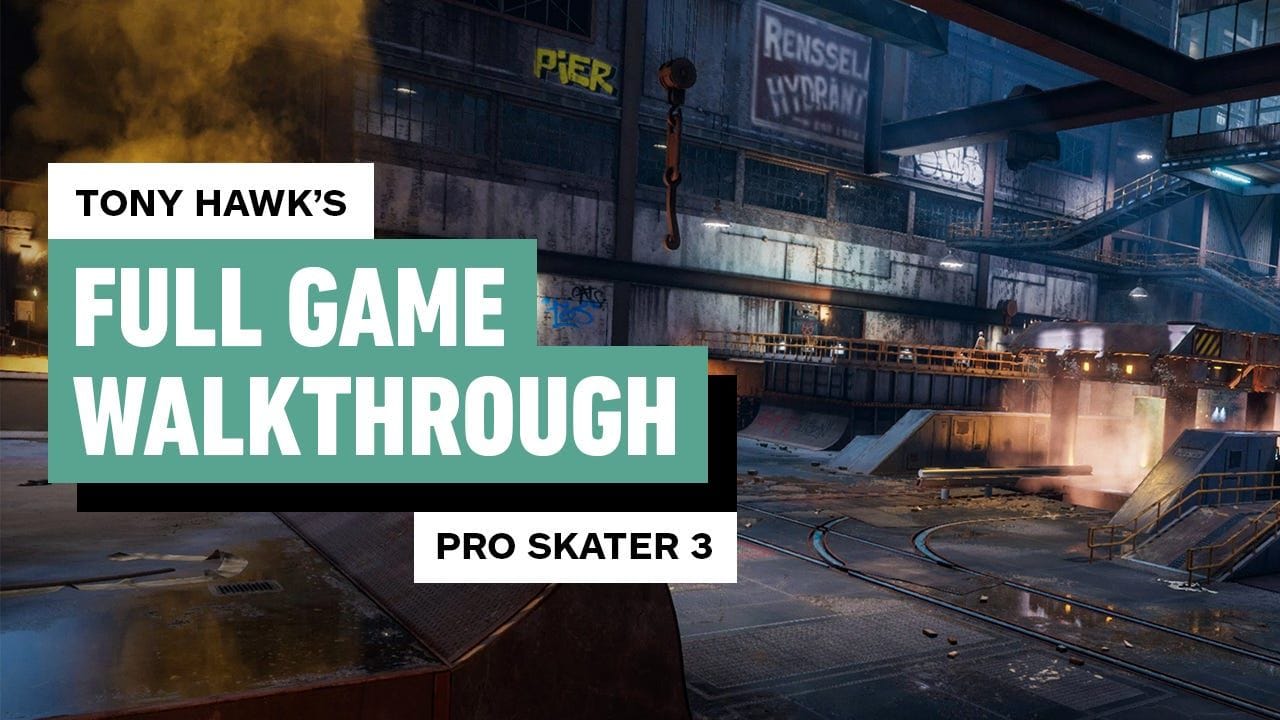 Tony Hawk's Pro Skater 3 Walkthrough - All Goals, Collectibles, Panda Plushies - IGN