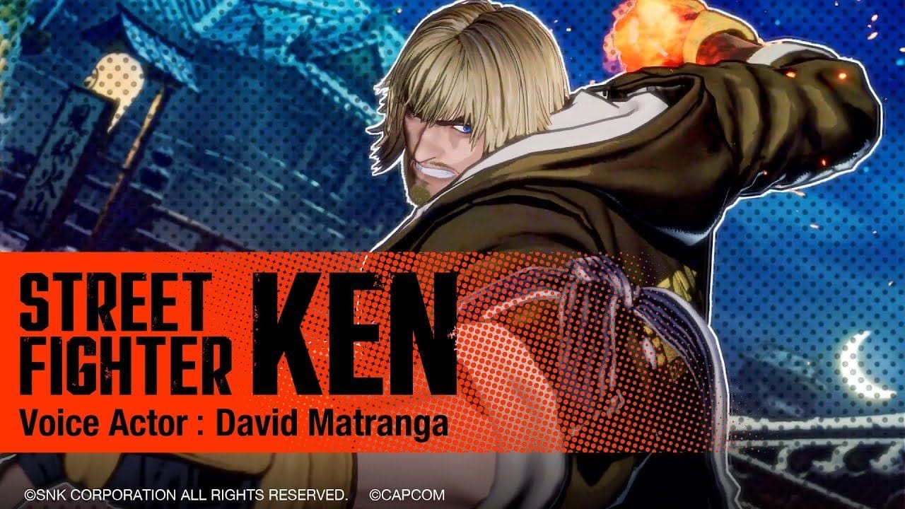 Ken de Street Fighter vient se frotter au casting de Fatal Fury: City of the Wolves