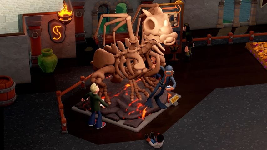 Two Point Museum se lance dans la fantasy avec le DLC Découvertes Fantastiques