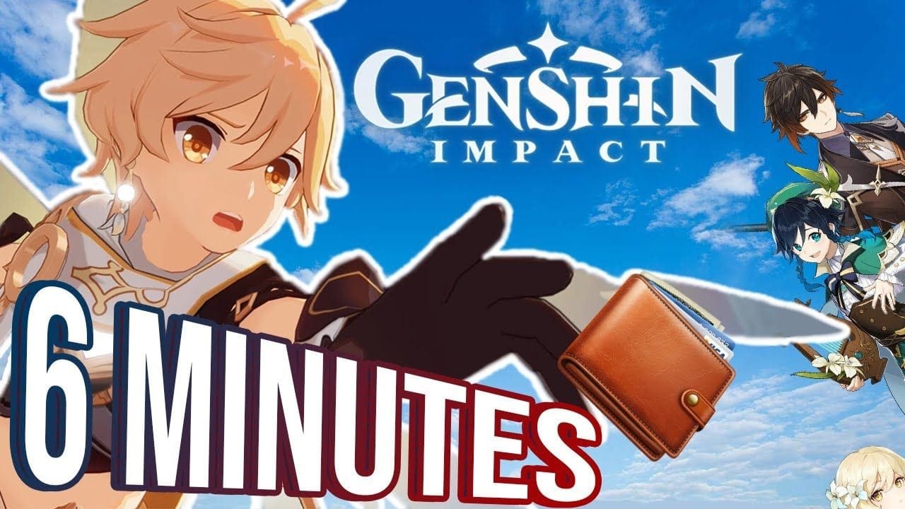 RÉSUMÉ GENSHIN IMPACT EN 6 MINUTES !  (partie 1)