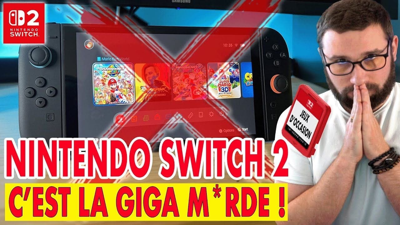 NINTENDO SWITCH 2 : C'EST LA GIGA M*RDE !! 😱 ON VA TOUS ÊTRE IMPACTÉ : DANGER sur LES JEUX D'OCCAS'