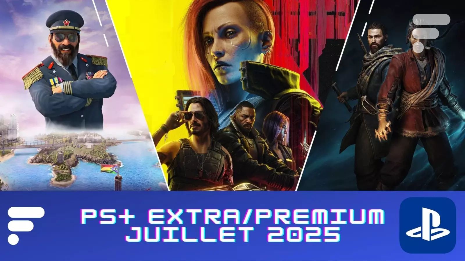 PS Plus Extra et Premium en juillet 2025 : on retourne à Night City avec Cyberpunk 2077 offert avec neuf autres jeux !
