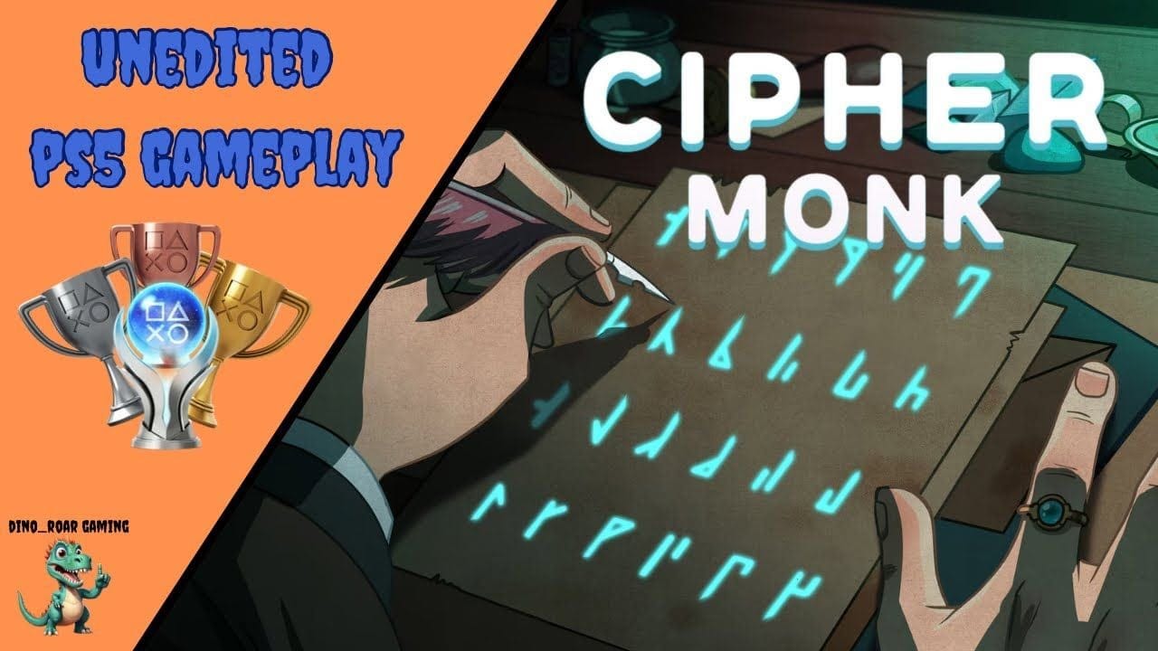 Cipher Monk - First 10 Minutes Unedited Gameplay (PS4/PS5)