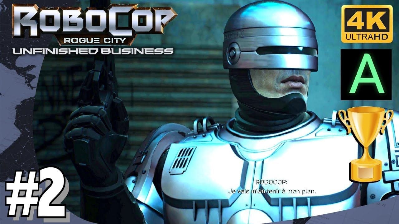 ROBOCOP ROGUE CITY - UNFINISHED BUSINESS - L'ANTRE DU LION / Les escaliers vers les cieux / RANG A