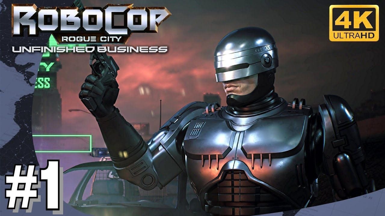 ROBOCOP ROGUE CITY - UNFINISHED BUSINESS - DÉCOUVERTE ATTAQUE DE METRO WEST - 4K ULTRA RTX 5090