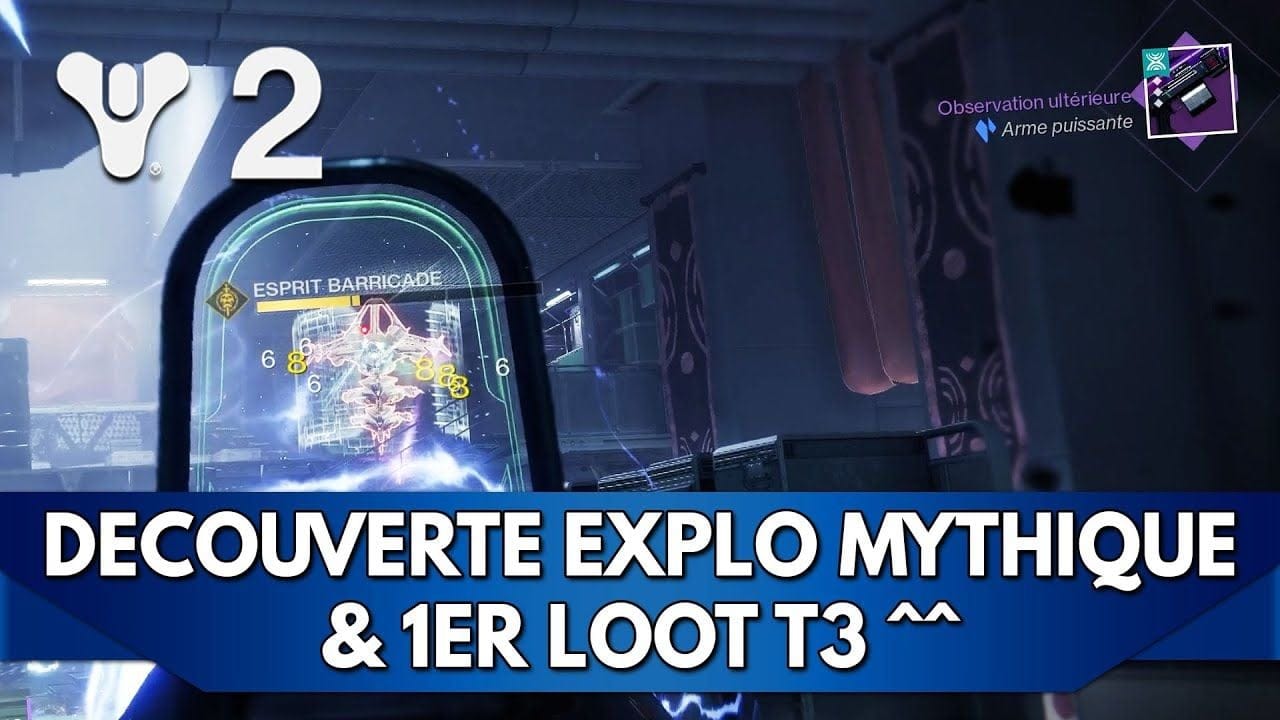 Destiny 2 FR : Exploration Mythique - Découverte & 1er Loot T3 ^^