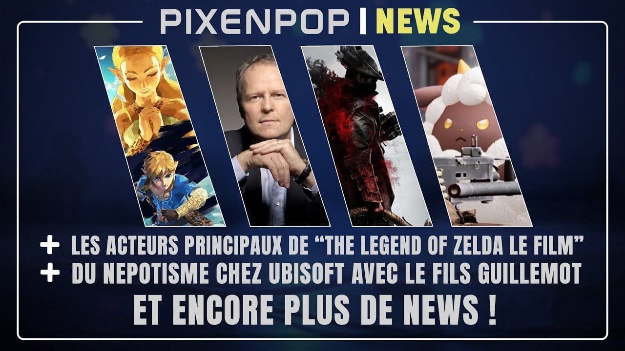 PixeNPop | NEWS -  Zelda le film, Ubisoft et népotisme,  FromSoftware, Nintendo VS Palworld