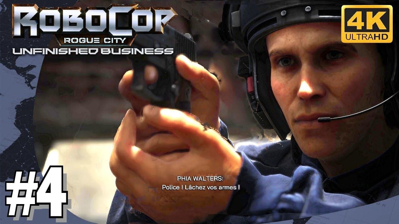 ROBOCOP ROGUE CITY - UNFINISHED BUSINESS - LE POIDS DU BADGE - 4K Ultra RTX 5090