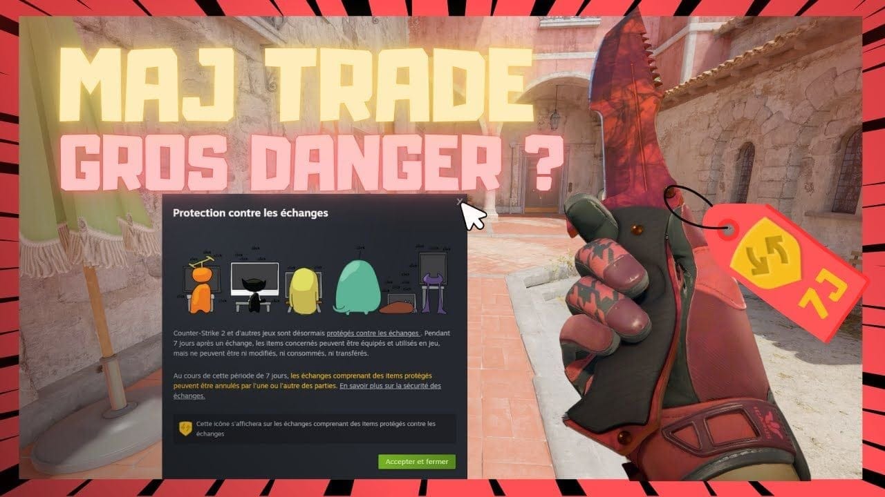 Cette mise a jour Change les Trades de Skins CS2 !!!