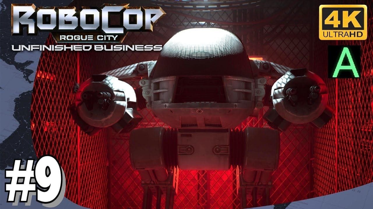 ROBOCOP ROGUE CITY - UNFINISHED BUSINESS - PACIFICATION URBAINE / RANG A / Le pas lourd - 4K