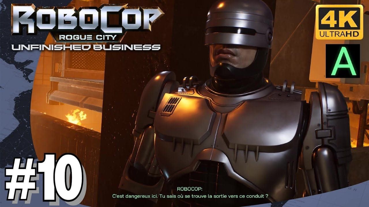 ROBOCOP ROGUE CITY - UNFINISHED BUSINESS - UNE TACTIQUE MORTELLE  / RANG A - 4K Ultra RTX 5090