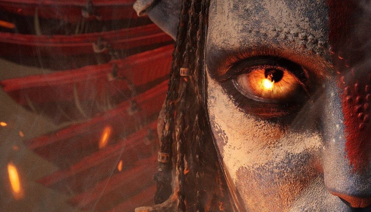 Une nouvelle affiche dévoile le méchant Varang d'Avatar : Fire and Ash, et le premier trailer sera présenté avant Les 4 Fantastiques : Premiers pas en salles ce mercredi