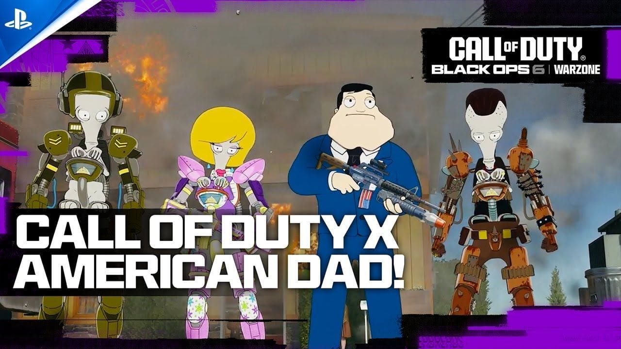 Call of Duty: Black Ops 6 & Warzone x American Dad | PS5 & PS4 Games