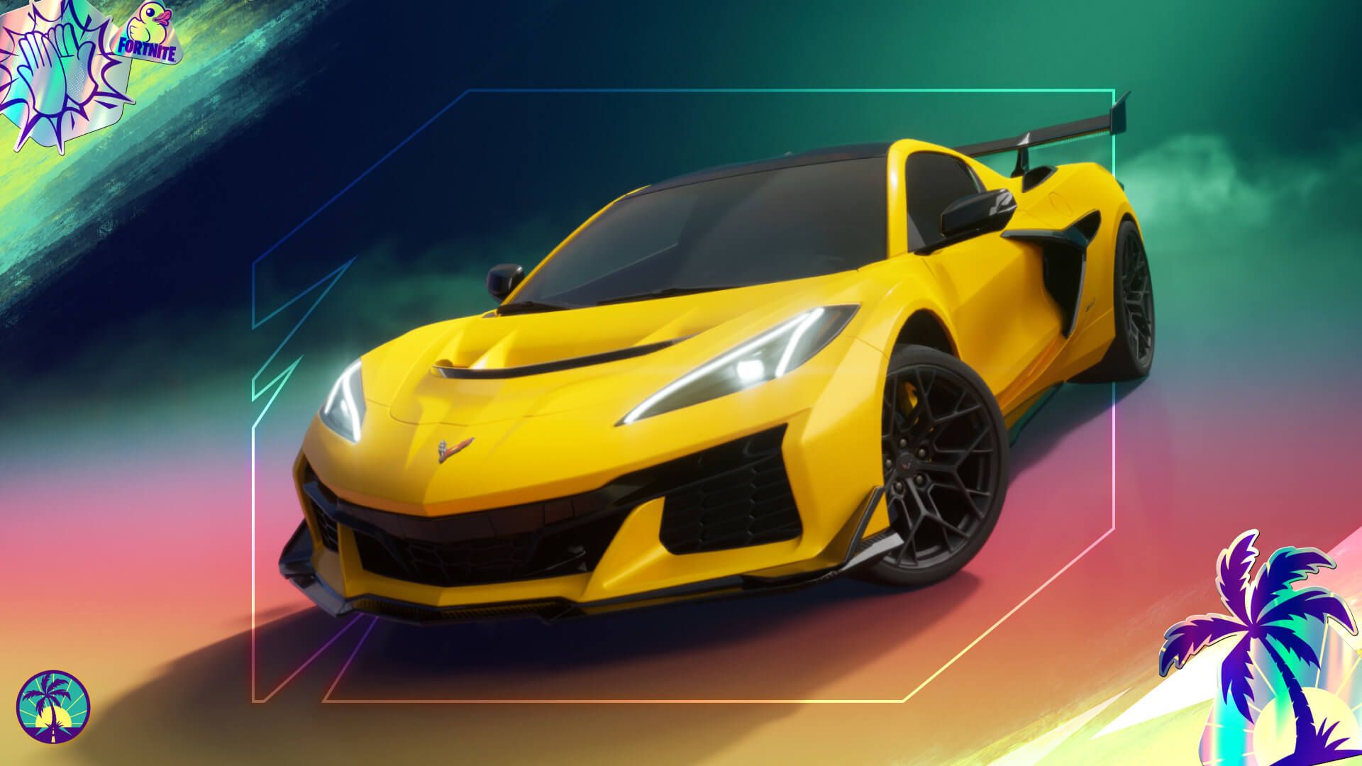 GEEKNPLAY - Fortnite - Comment débloquer la Chevrolet Corvette ZR1 gratuitement cet été ?