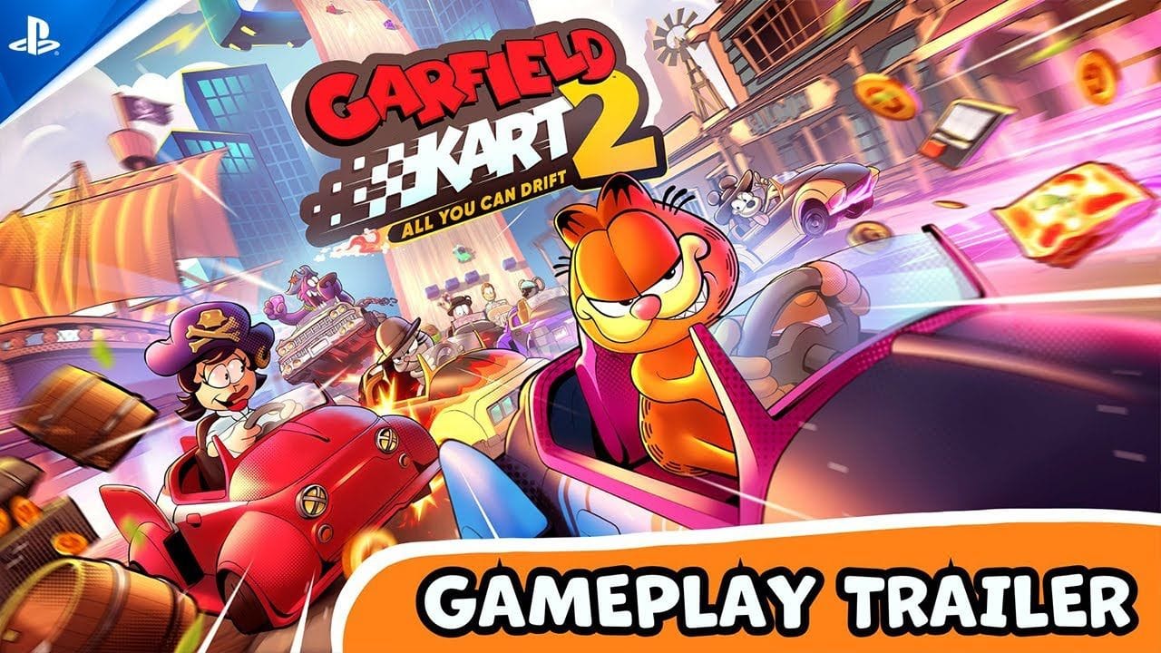 Garfield Kart 2 - All You Can Drift - Gameplay Trailer | PS5 Games
