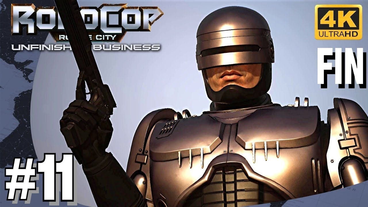 ROBOCOP ROGUE CITY - UNFINISHED BUSINESS FIN - AU SERVICE DE LA JUSTICE & Avis 4K Ultra RTX 5090
