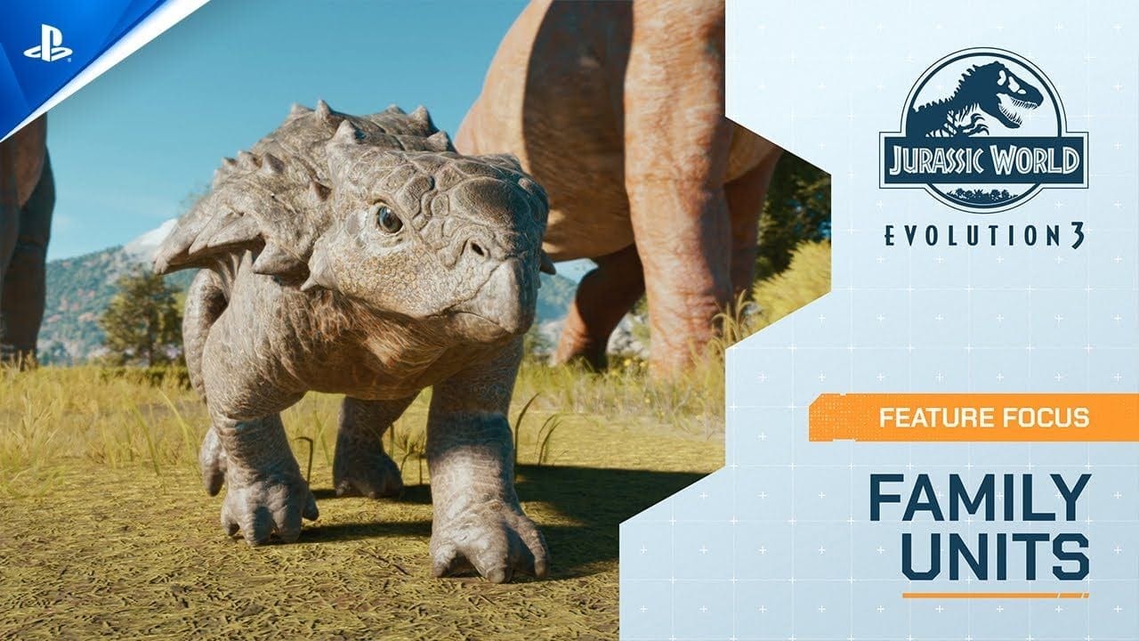 Jurassic World Evolution 3 - Family Units Feature Focus | PS5 Games