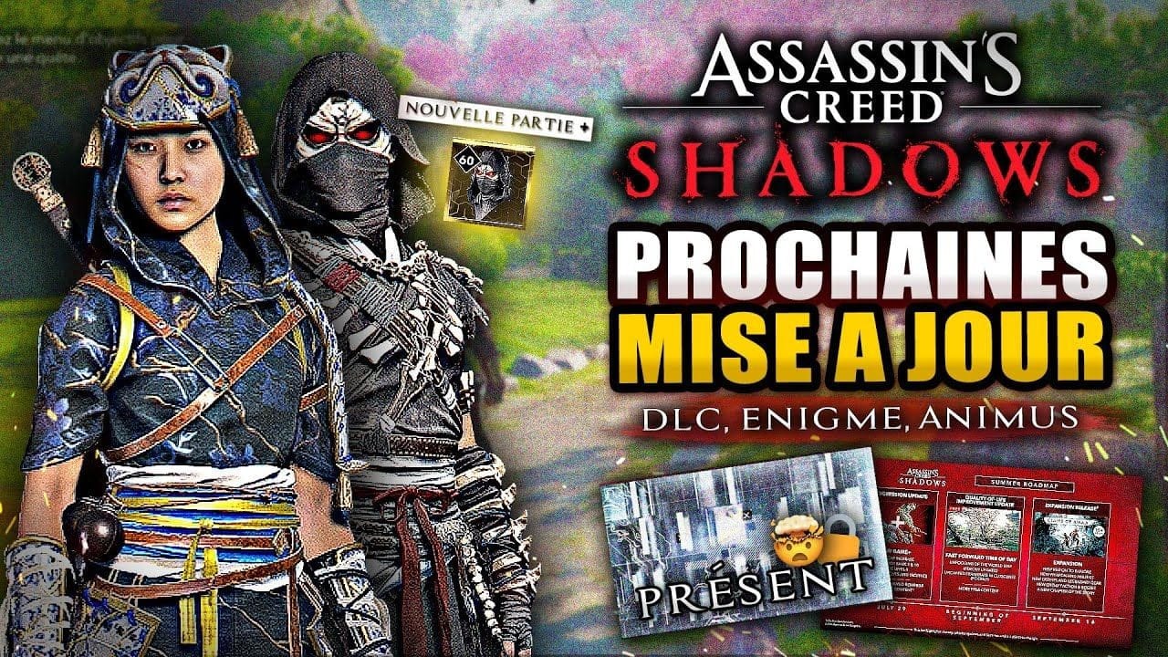 Assassin's Creed Shadows : ÉNIGME !! Date du DLC, New Game +, Futur MAJ ! Les Plans d'Ubisoft !