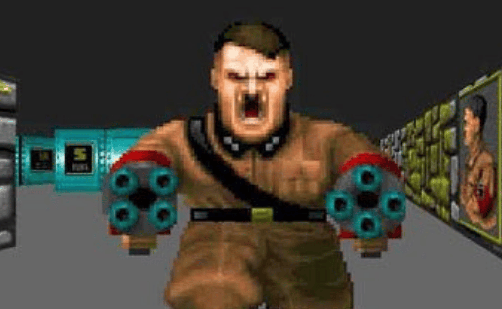 Wolfenstein verrouillé et chargé pour la télévision