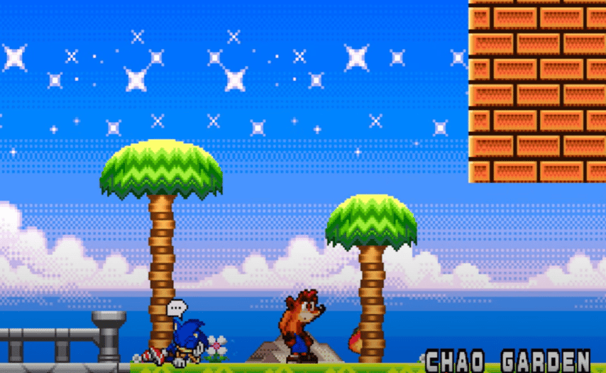Quand Crash Bandicoot rencontre Sonic au sein d'un mod exemplaire