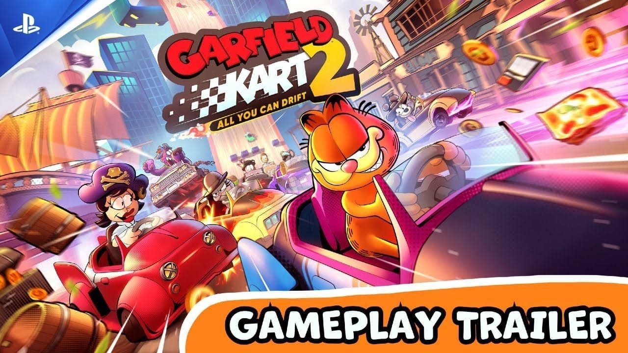 Garfield Kart 2 - All You Can Drift - Trailer de gameplay | PS5