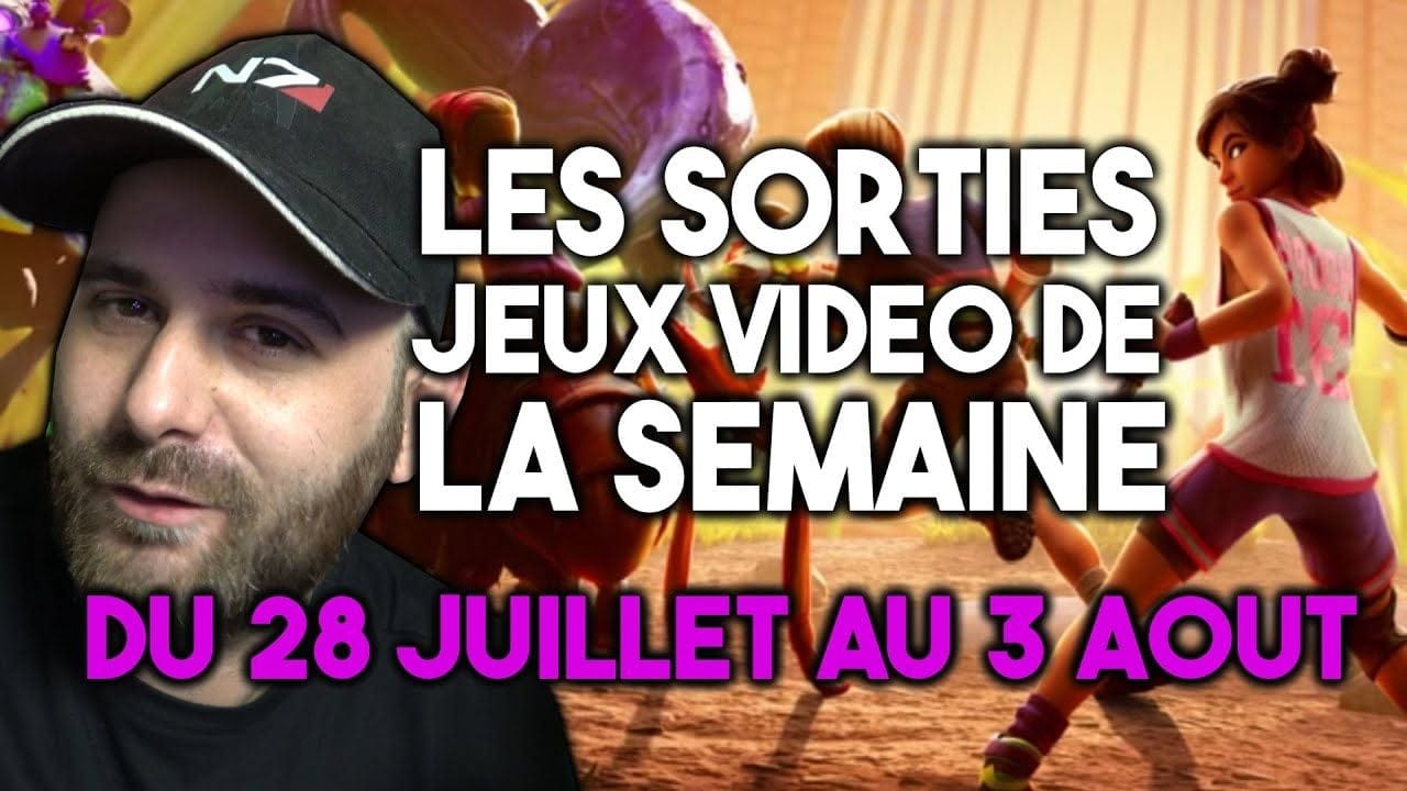 On fini le mois avec 4 jeux🔥du 28 juillet au 3 aout 2025. Les sorties JV de la semaine