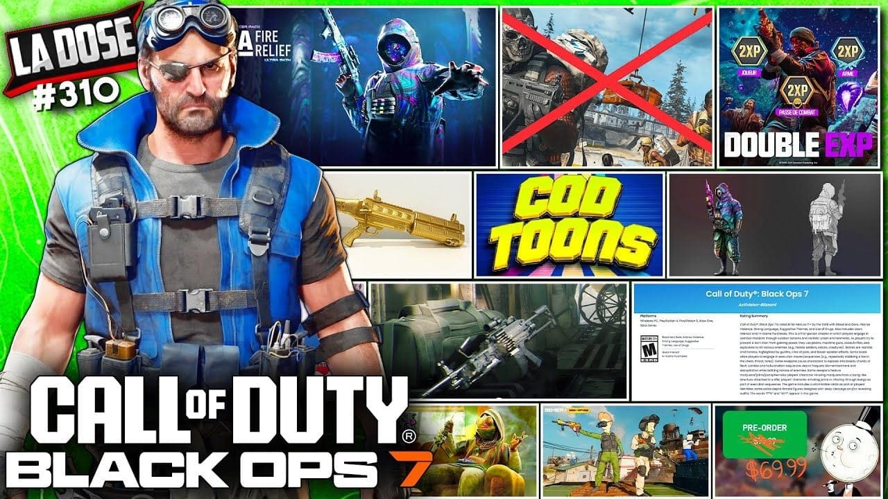 RICOCHET VS AFK,BLACK OPS 7 MOINS CHER & NOUVELLE ARME ! (LA DOSE #310)