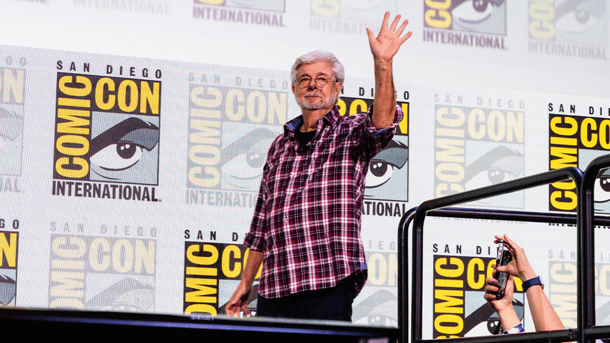 George Lucas débarque à la Comic-Con et dévoile des objets Star Wars et Marvel qu'il compte intégrer à son musée | SDCC 2025