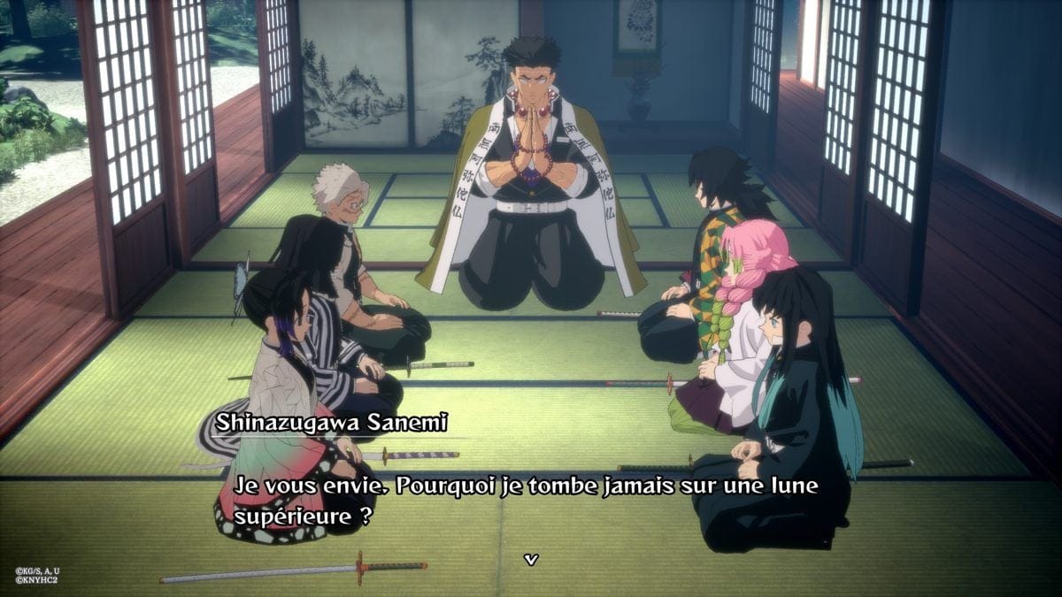 Demon Slayer The Hinokami Chronicles 2 : entrainement avec les piliers