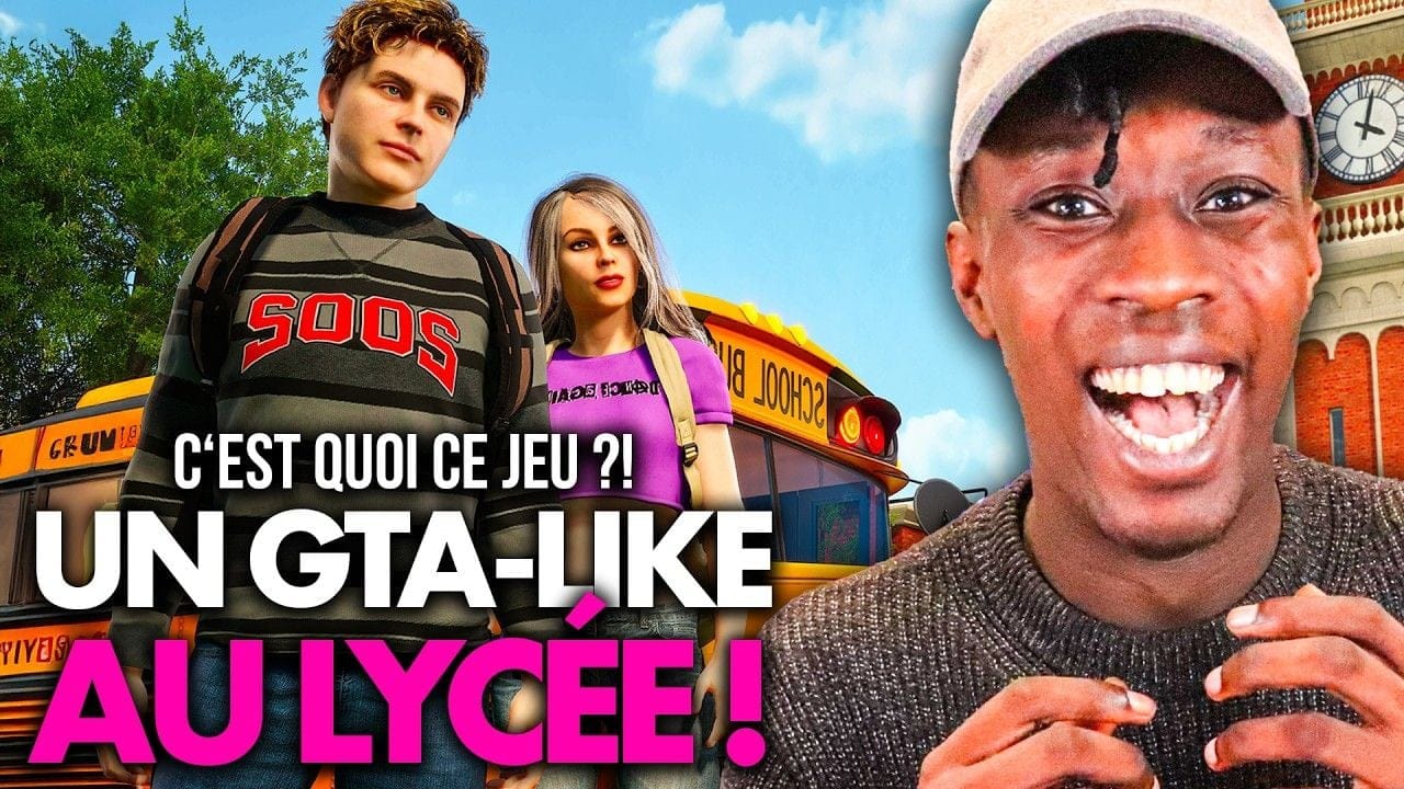 C'est quoi ce jeu ? 🤣 Drague, Vandalisme et Séchage de cours... Voici le NOUVEAU BULLY version indé