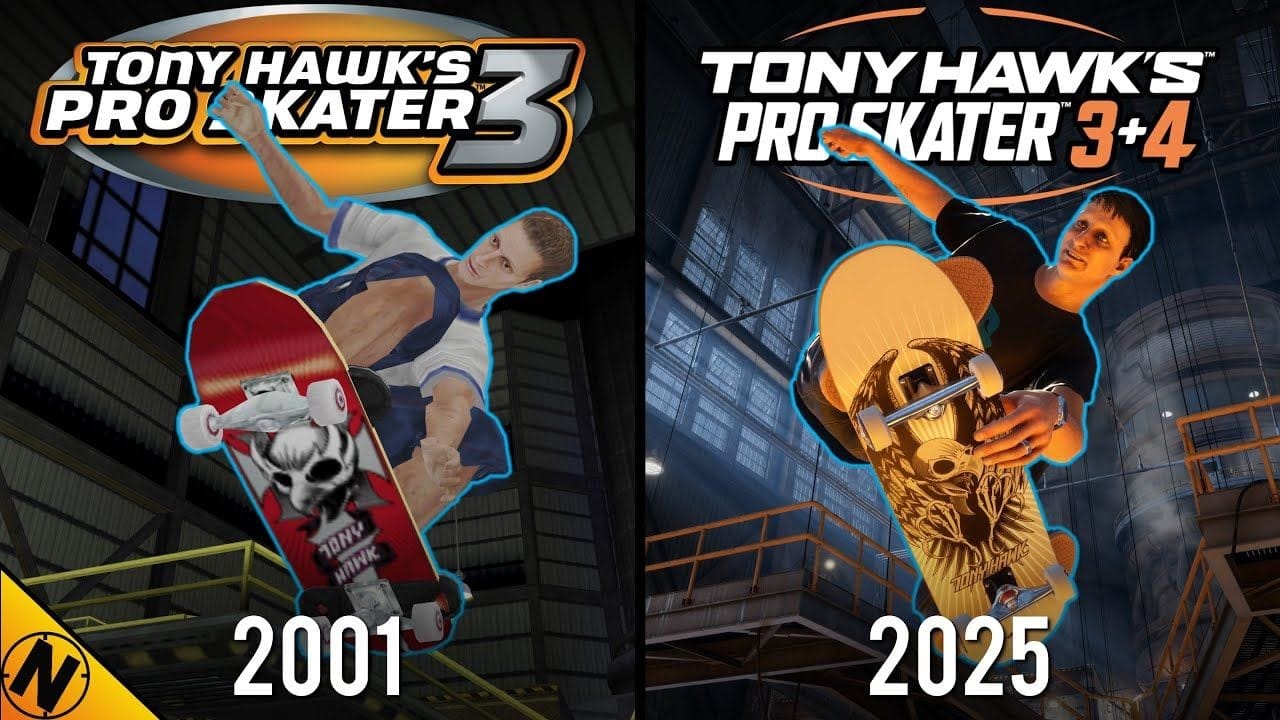 Tony Hawk's Pro Skater 3+4 vs Original | Direct Comparison