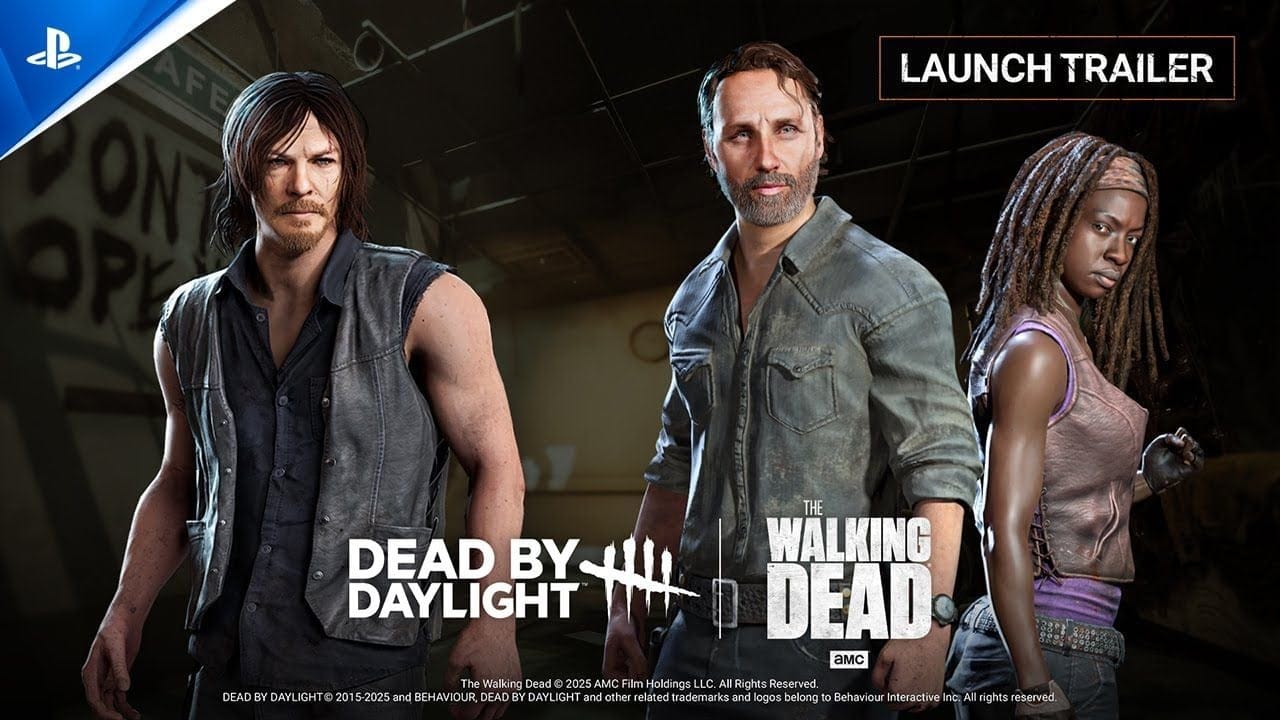 Dead by Daylight - The Walking Dead Launch Trailer | PS5 & PS4 Games