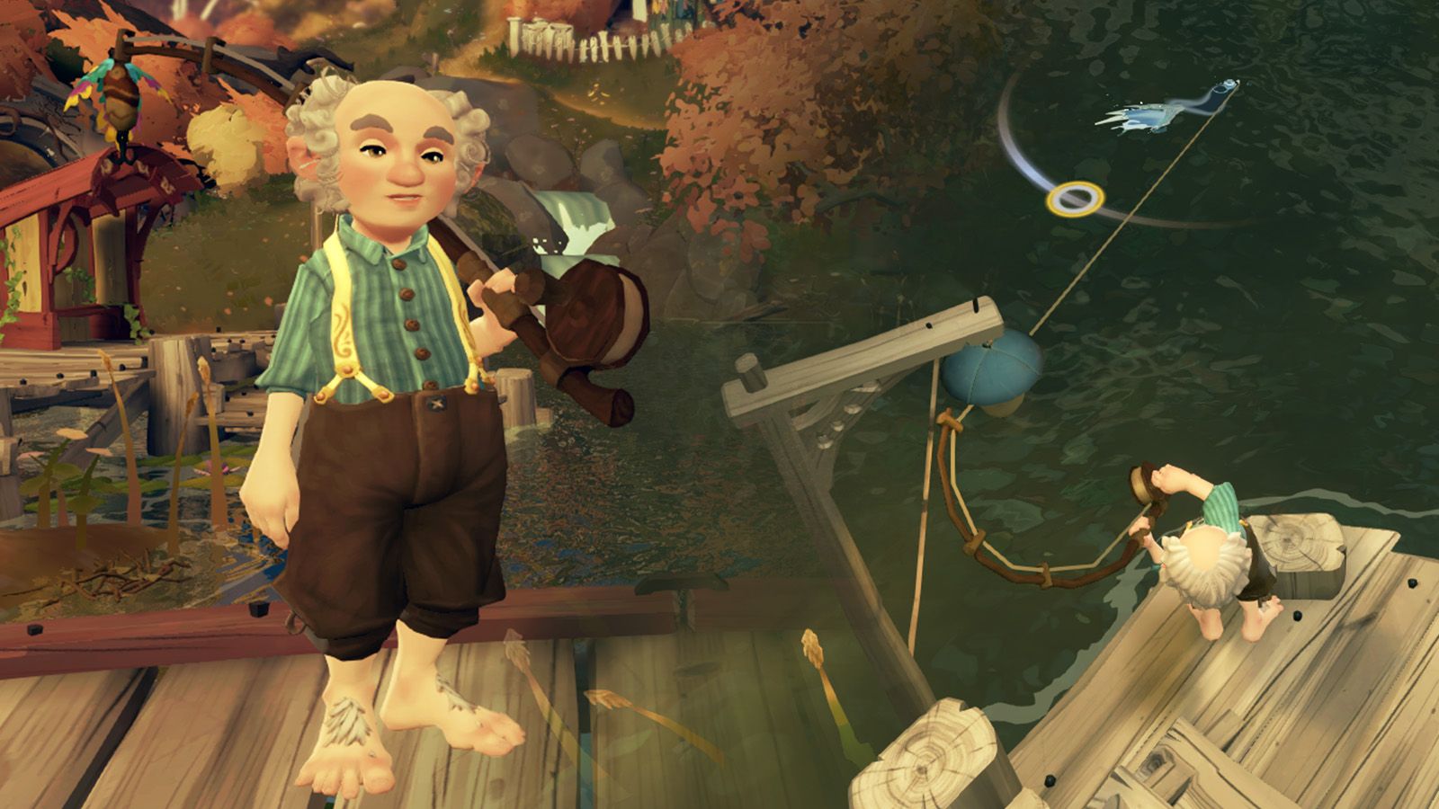 Guide de pêche dans Tales of the Shire : comment pêcher et améliorer la canne - Dexerto