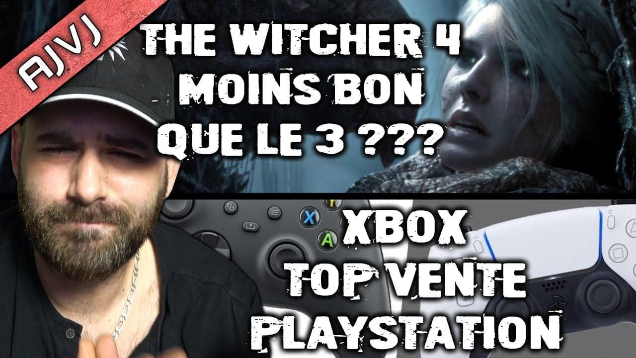CD Projekt ne pense pas faire mieux avec The Witcher 4 🤔 Xbox place 6 jeux dans le top vente Play,..