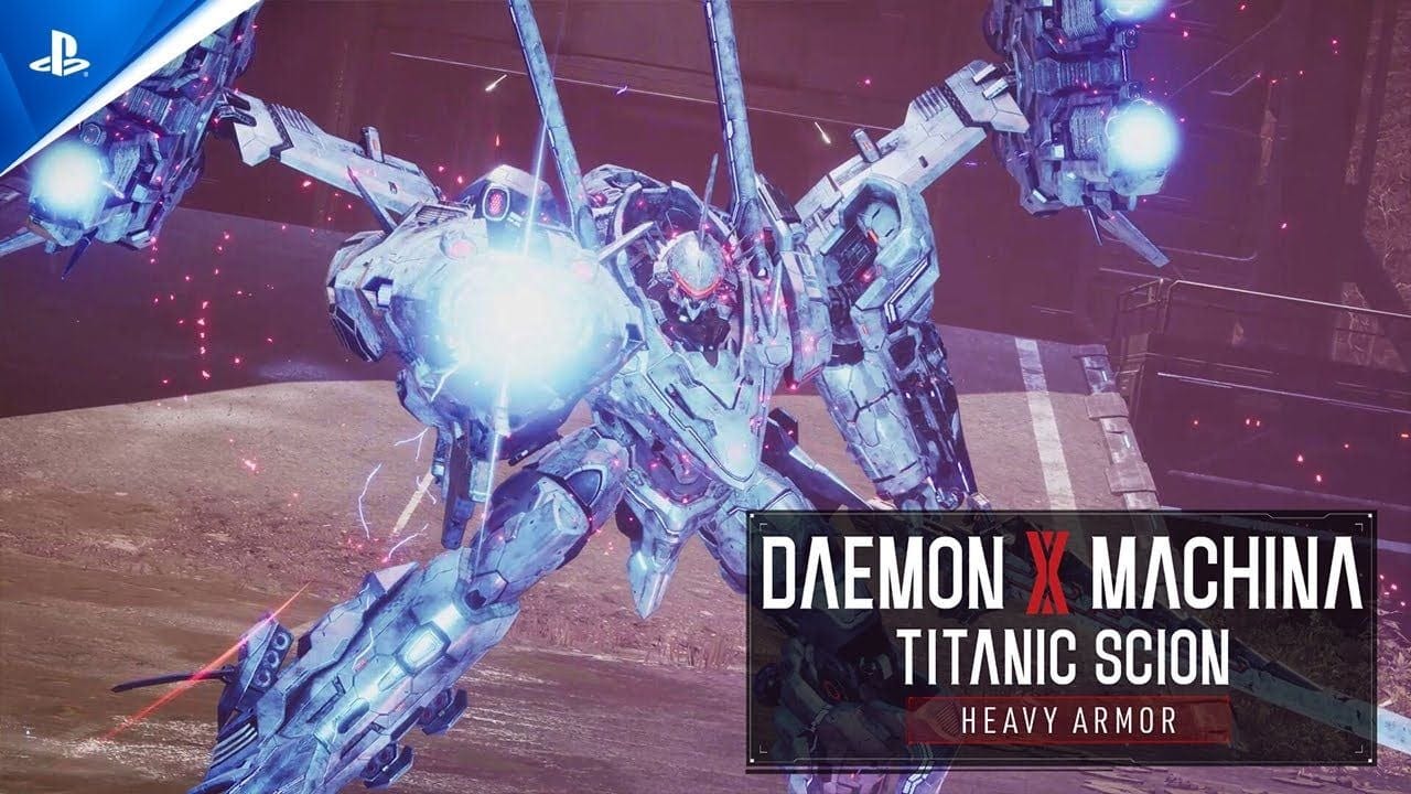 Daemon x Machina: Titanic Scion - Heavy Armor Gameplay Trailer | PS5 Games