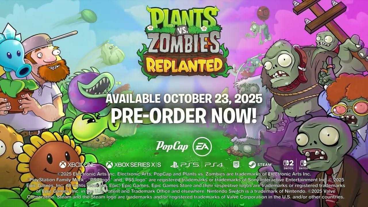 Plants vs. Zombies: Replanted™ Official Launch Trailer