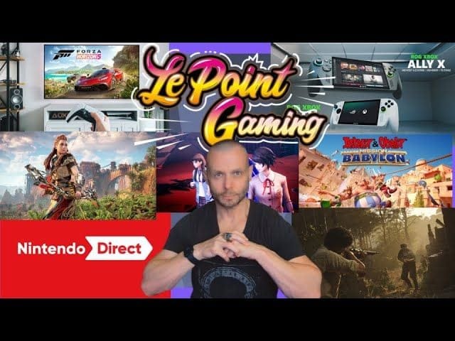 ACTU DU JOUR (31/07): NINTENDO DIRECT, PS5, SWITCH 2, ASTERIX, HORIZON, MAFIA 3, ROG ALLY X etc...