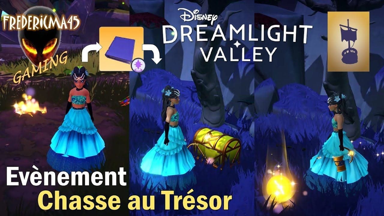 Disney Dreamlight Valley [FR] Evénement CHASSE AU TRESOR / Chasseur de Trésor Expert