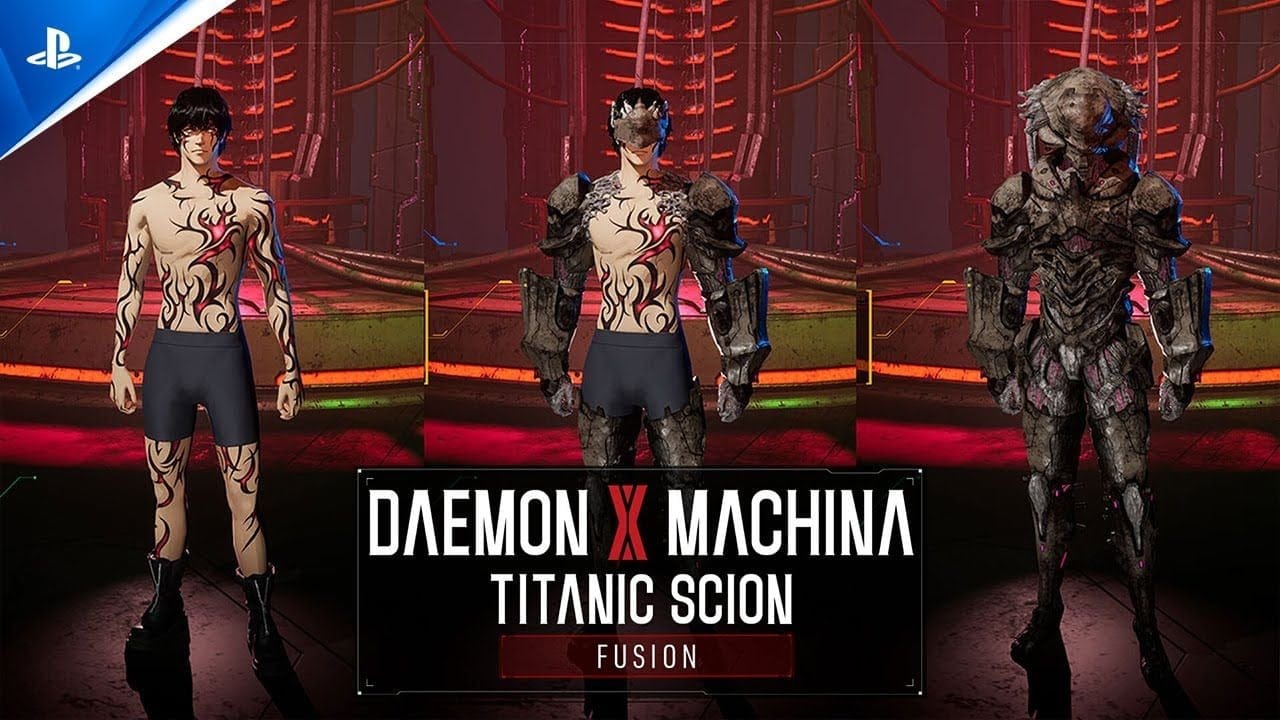 Daemon x Machina: Titanic Scion - Fusion System Gameplay Trailer | PS5 Games